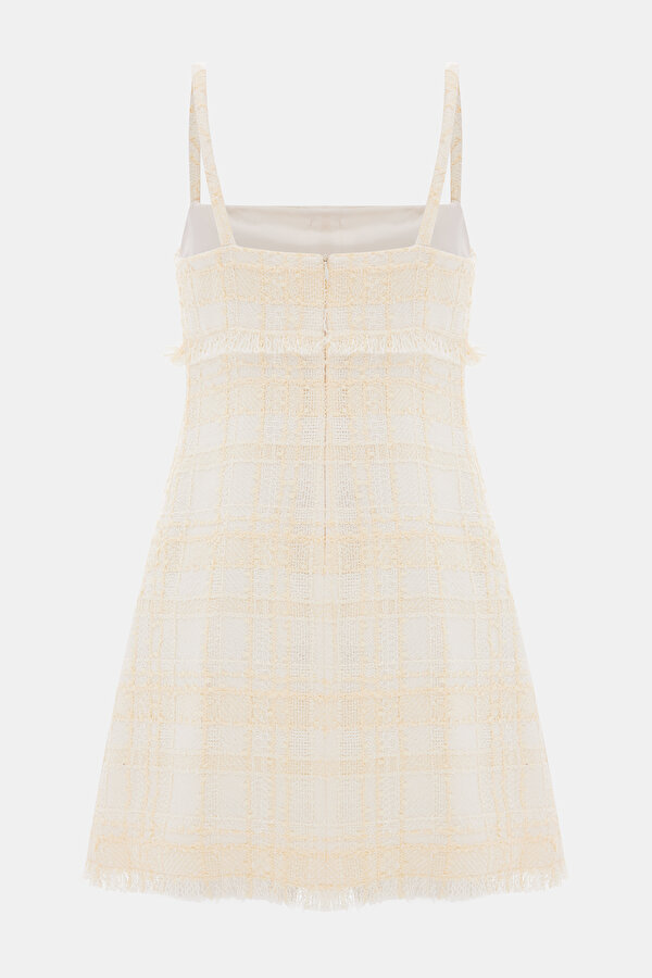 CREAM MİNİ DRESS 2