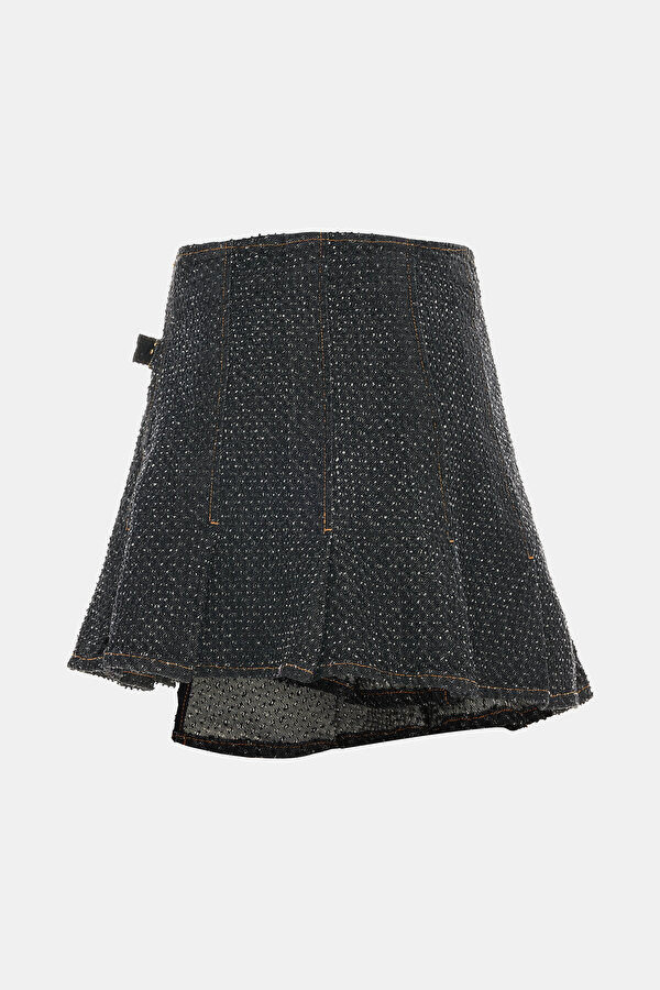 BLACK JEANS SKIRT 2