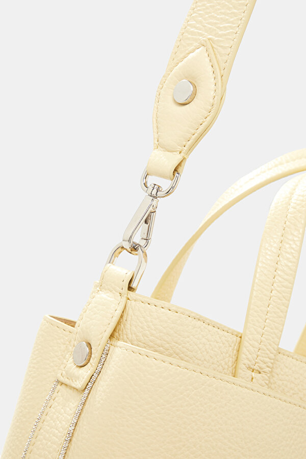 YELLOW LEATHER BAG 6