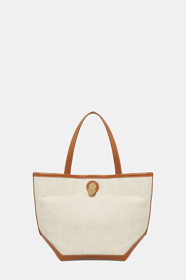 TAN LEATHER BAG