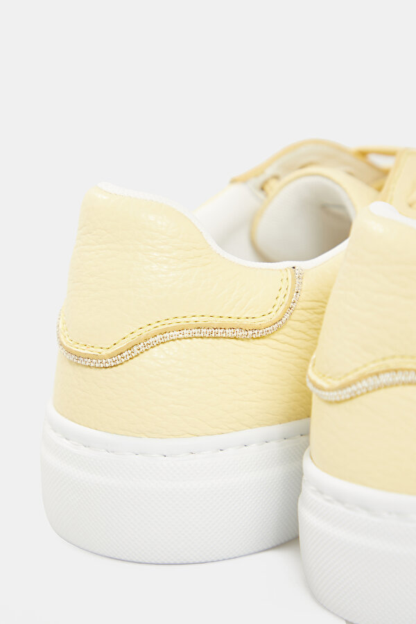 SARI DERİ SNEAKER 7