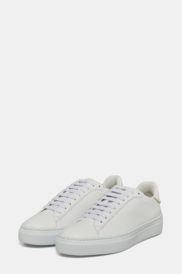 BEYAZ DERİ SNEAKER 2