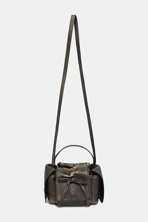 DARK BROWN LEATHER BAG 2