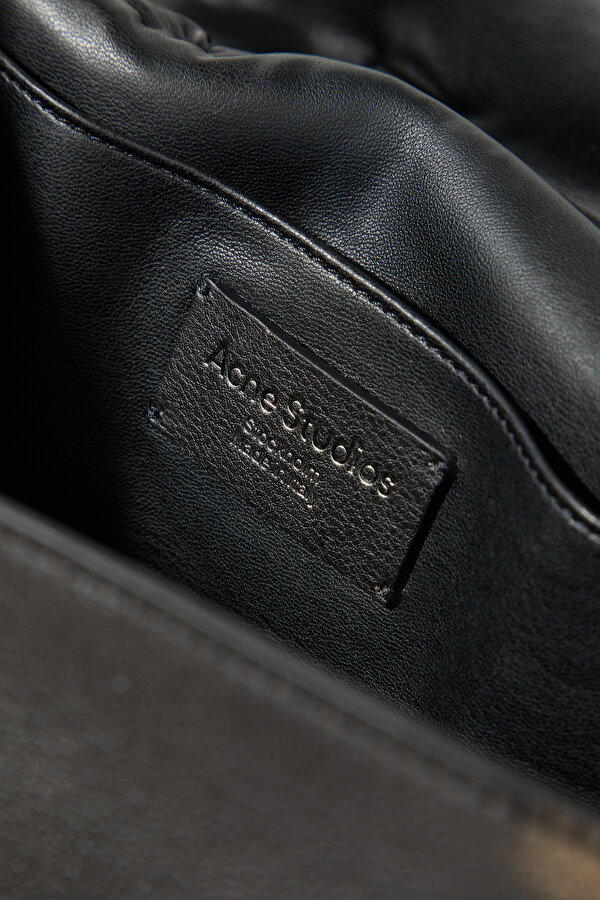 DARK BROWN LEATHER BAG 6