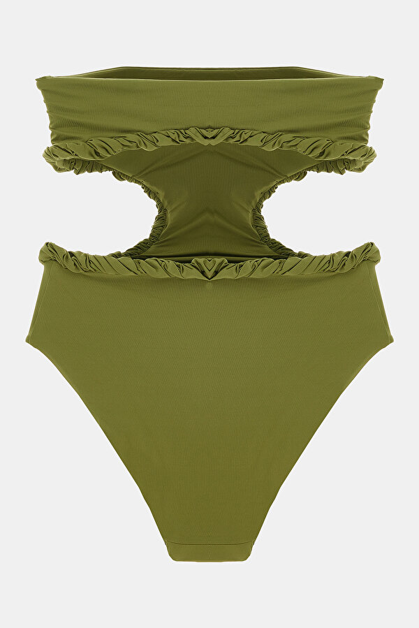 KHAKI SWIMSUIT 2