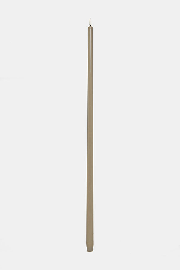 75 CM PİLLİ UZUN KONİK MUM
