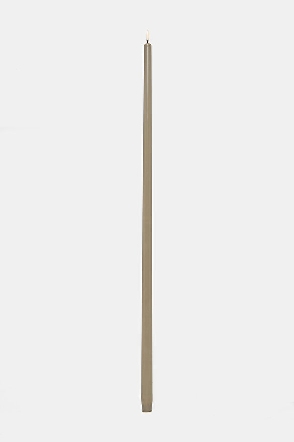 75 CM PİLLİ UZUN KONİK MUM 2