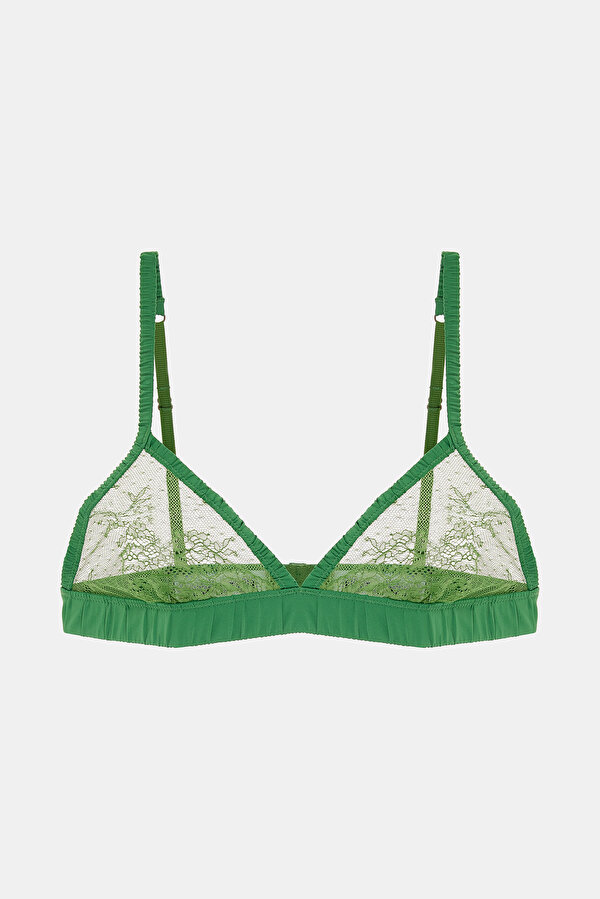 GREEN BRA