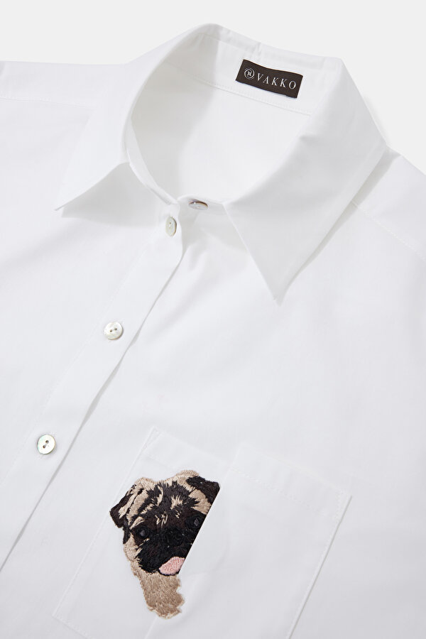 WHITE LONG SLEEVE SHIRT 7