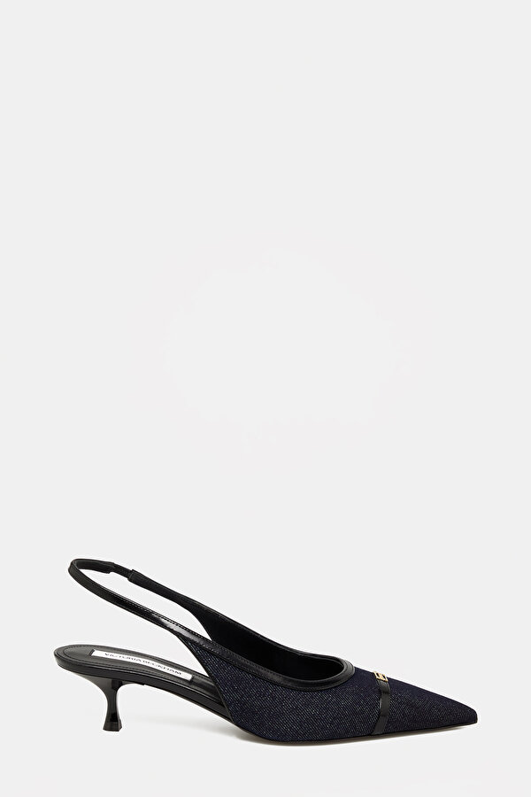 NAVY BLUE LEATHER SHOES