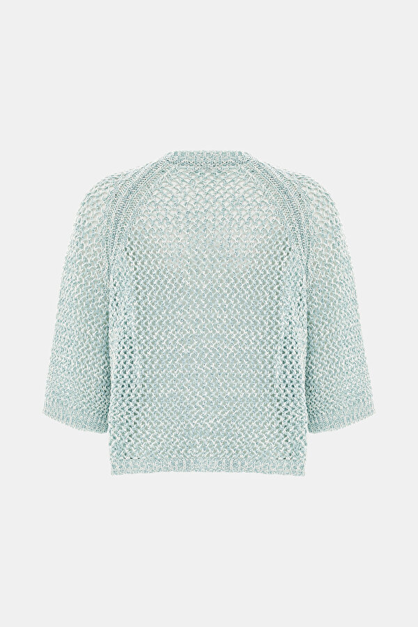WHITE BASIC / ROUND NECKLINE TRICOT 7
