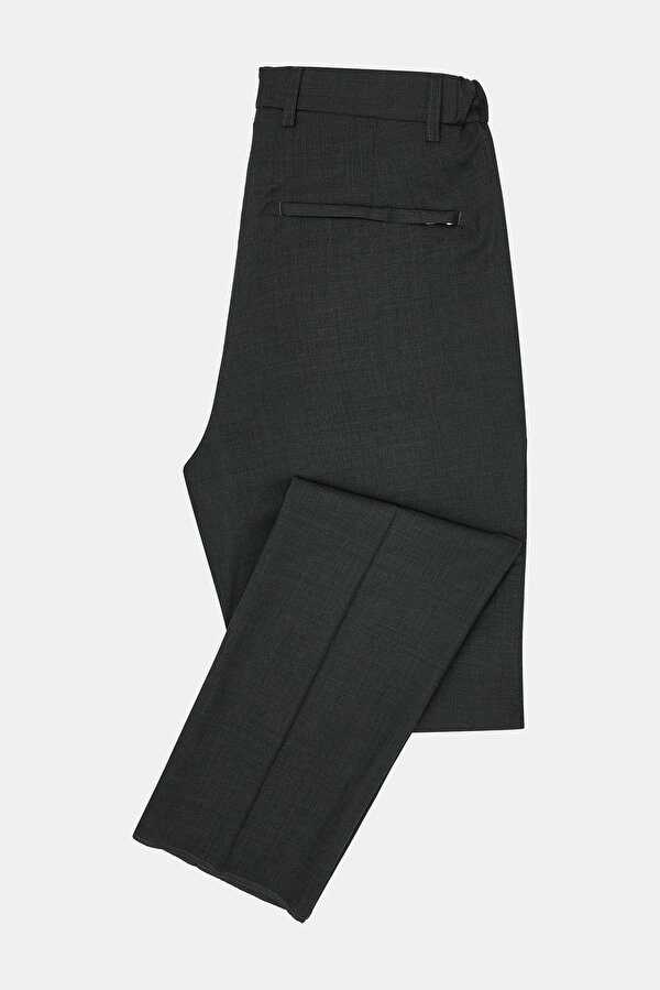 ANTHRACITE MELANGE TROUSERS 2