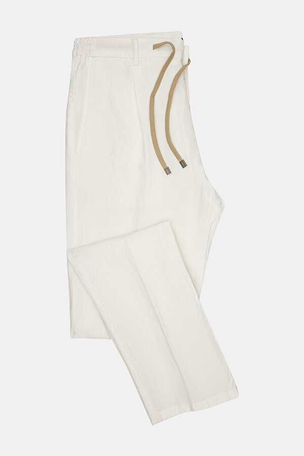 ECRU TROUSERS
