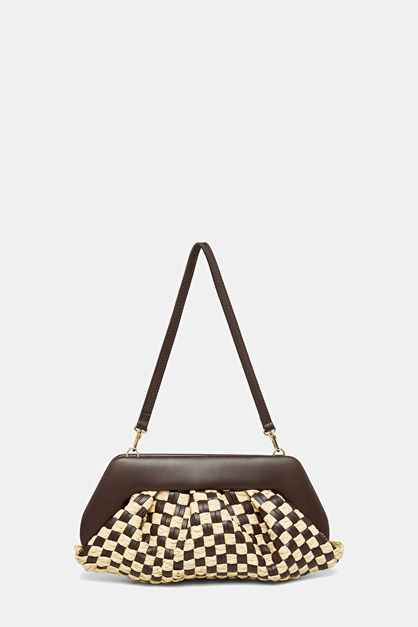 BROWN RAFFIA BAG 2