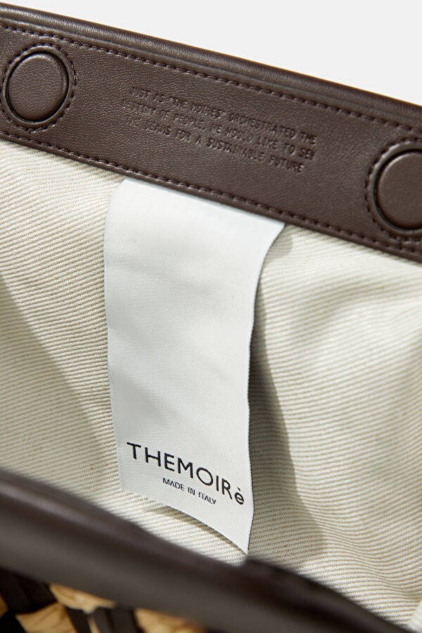 BROWN RAFFIA BAG 7