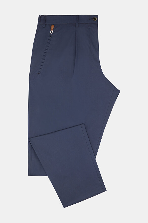LACİVERT POPLİN PANTOLON