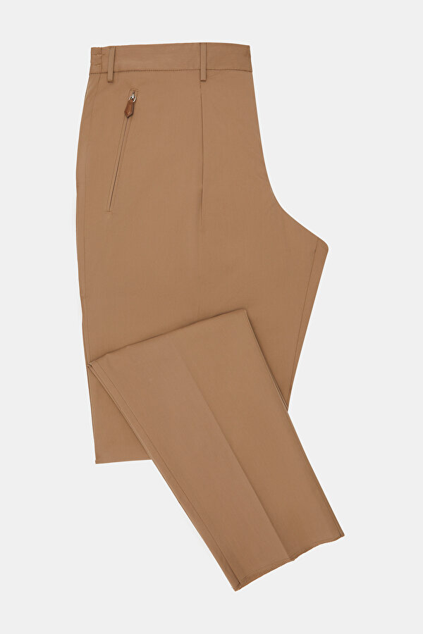 CAMEL POPLİN PANTOLON