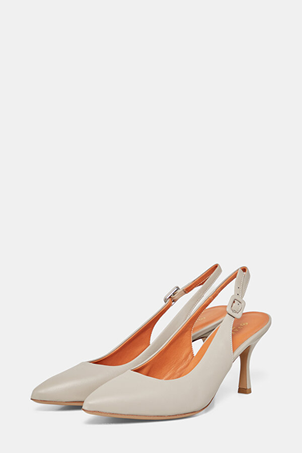 BEIGE LEATHER SHOE 2