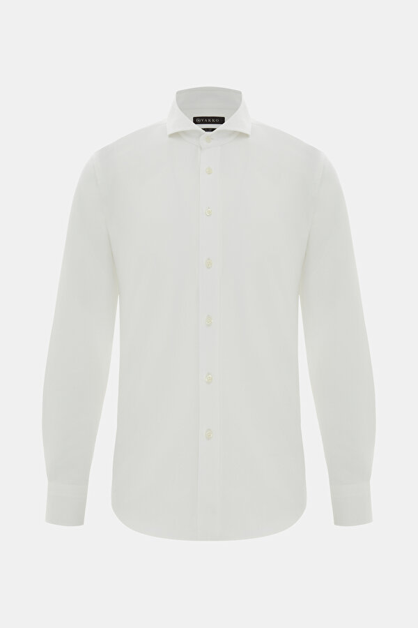 PAMUK KETEN TWILL SPOR GÖMLEK