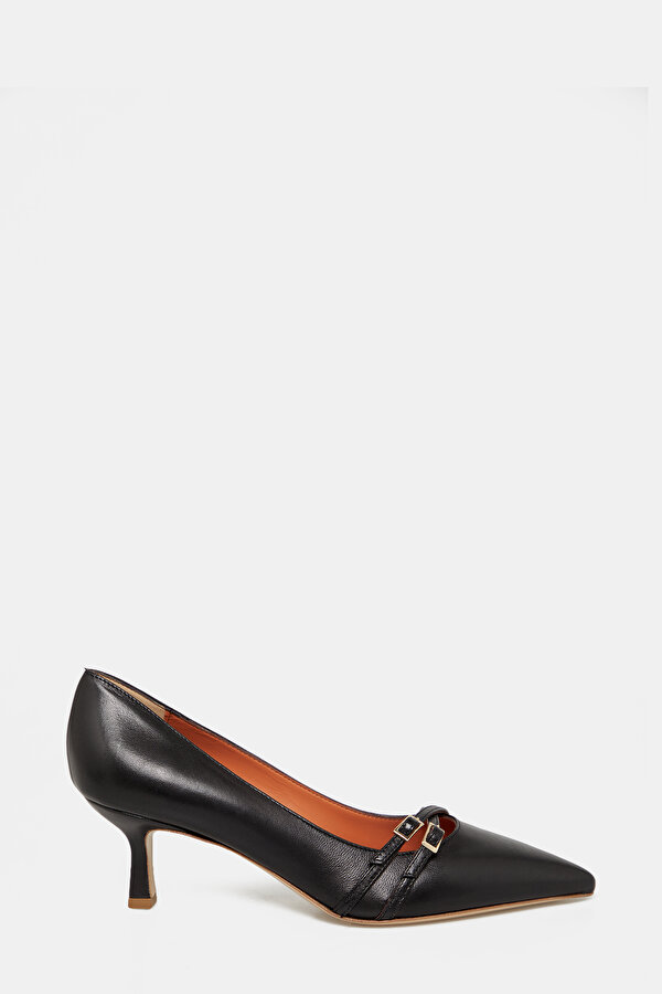 BLACK LEATHER SHOE