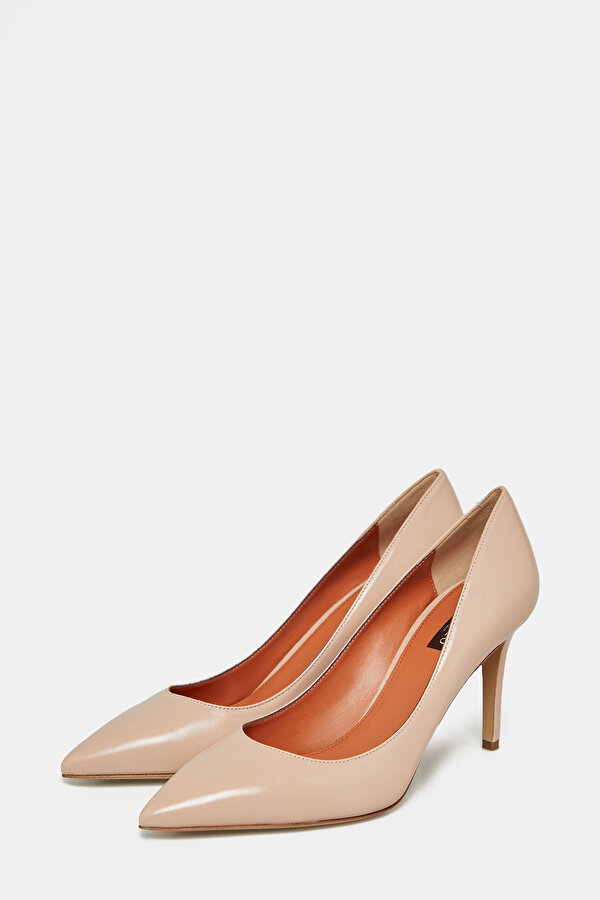 BEIGE LEATHER SHOE 2