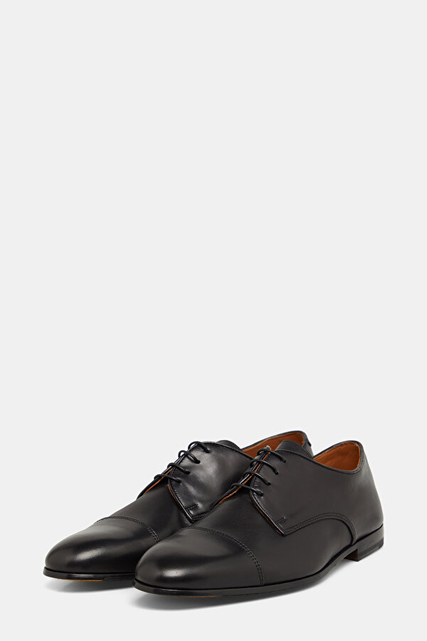 BLACK LEATHER SHOE 2