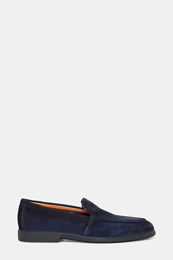 NAVY BLUE LEATHER SHOES