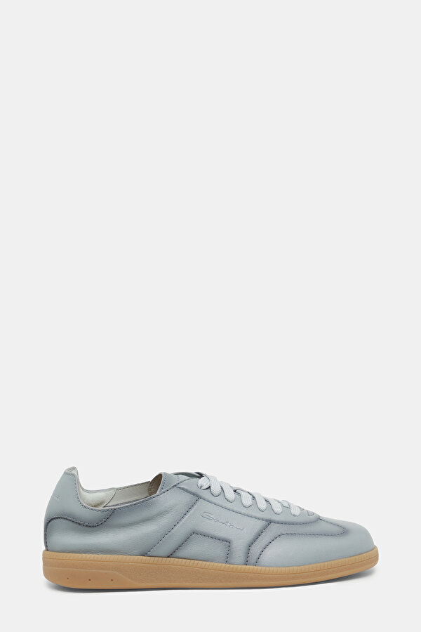 LIGHT BLUE LEATHER SHOES