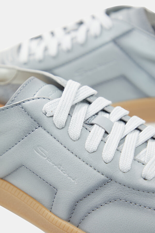 LIGHT BLUE LEATHER SHOES 6