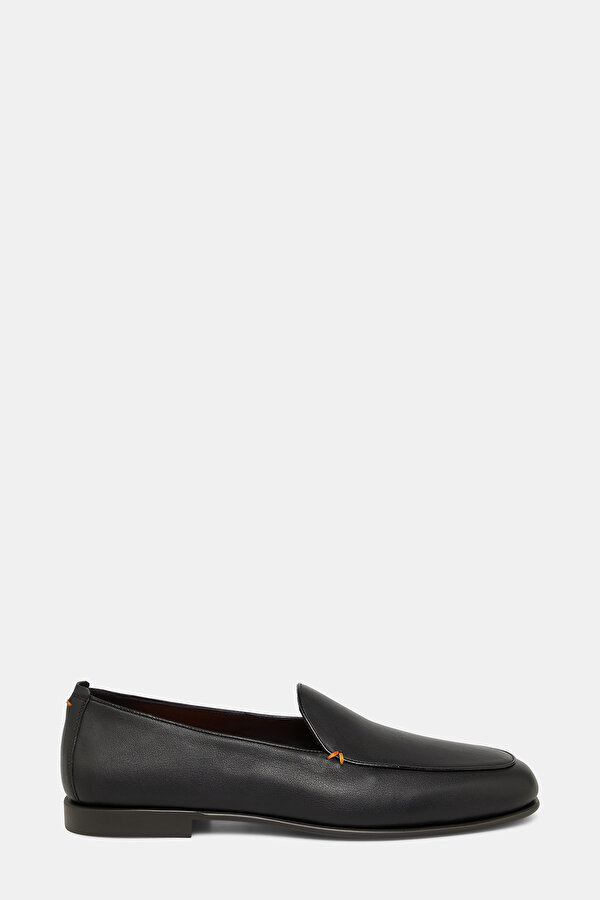BLACK LEATHER SHOES
