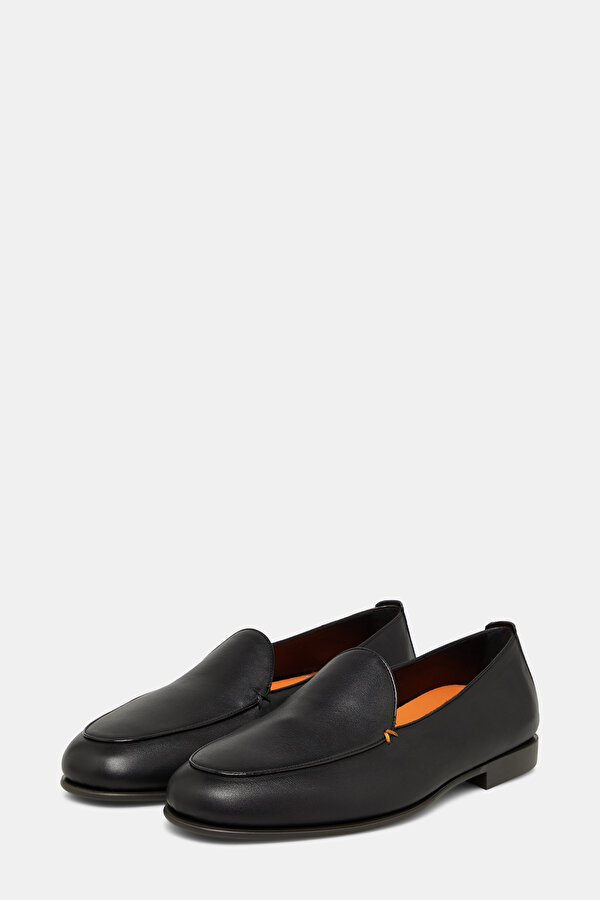 BLACK LEATHER SHOES 2