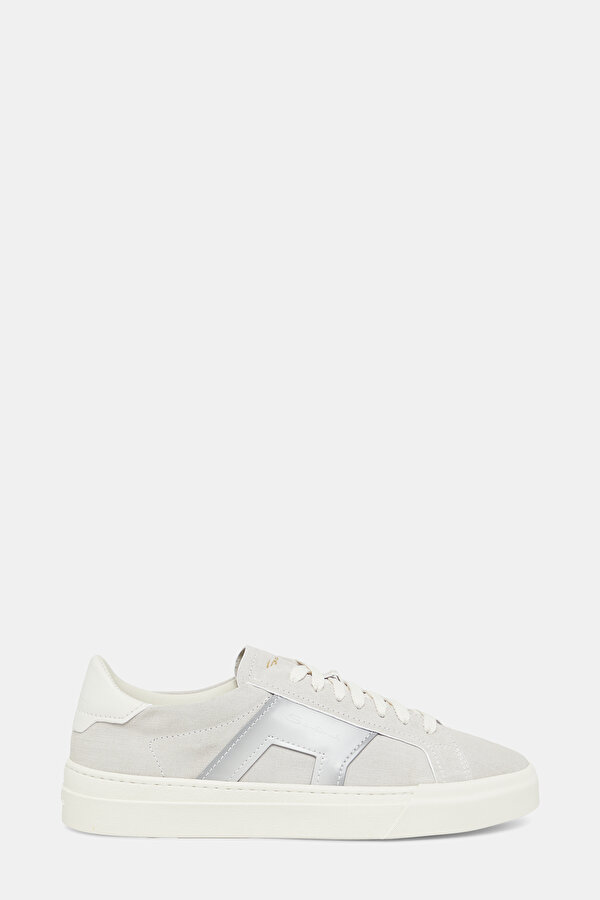 LIGHT GREY LEATHER SHOES