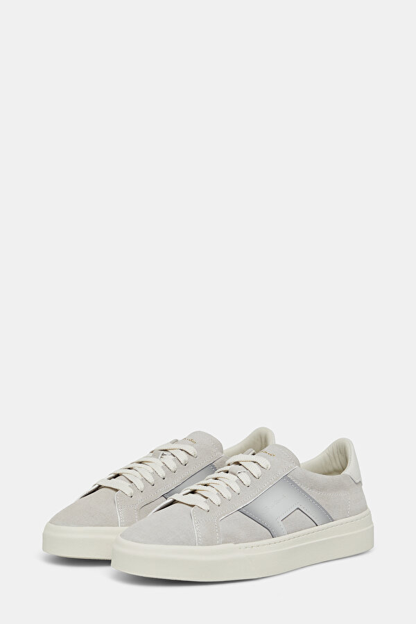 LIGHT GREY LEATHER SHOES 2