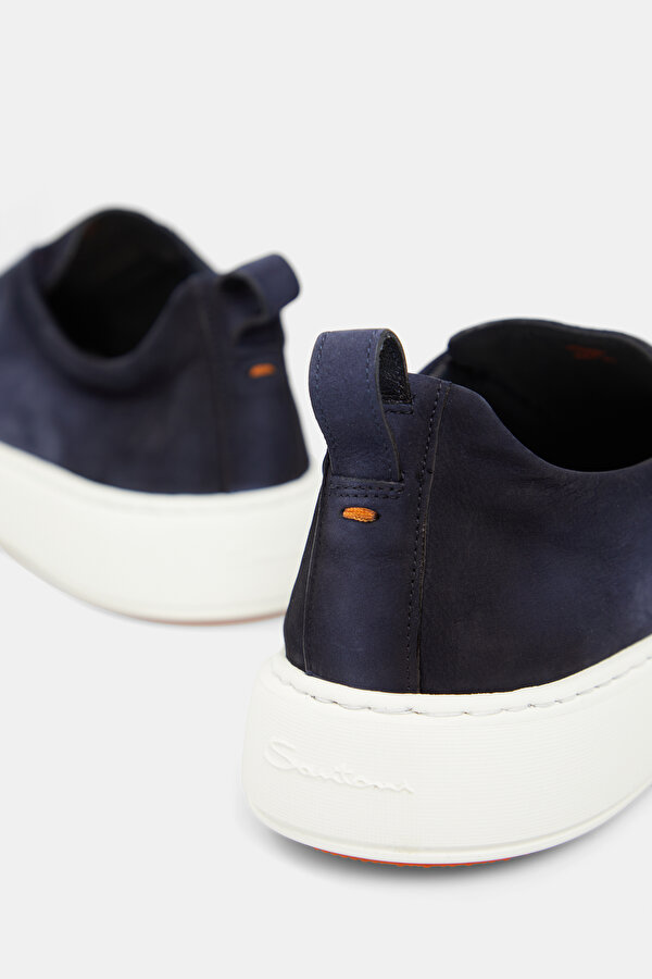 NAVY BLUE LEATHER SHOES 6