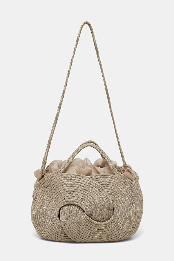 MINK RAFFIA BAG 2