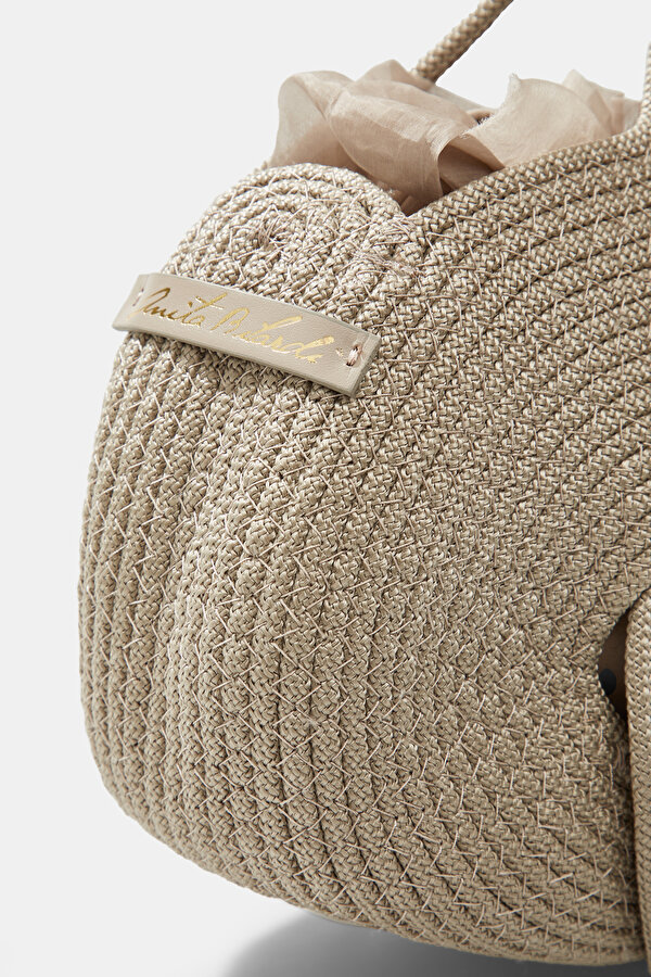 MINK RAFFIA BAG 6