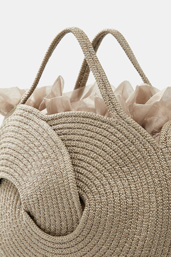 MINK RAFFIA BAG 7
