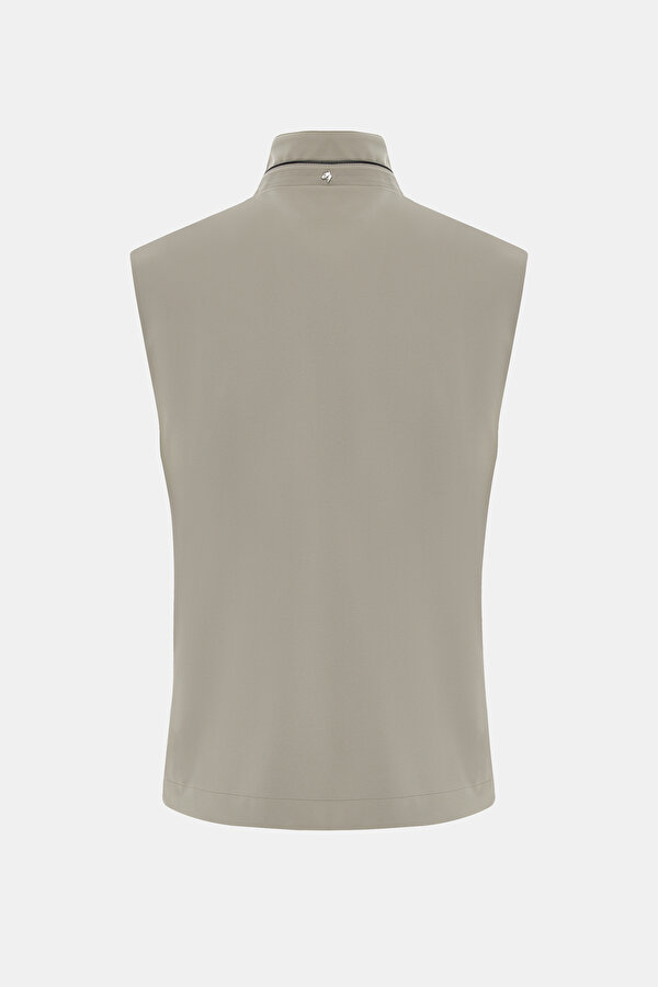UPRIGHT COLLAR VEST 2