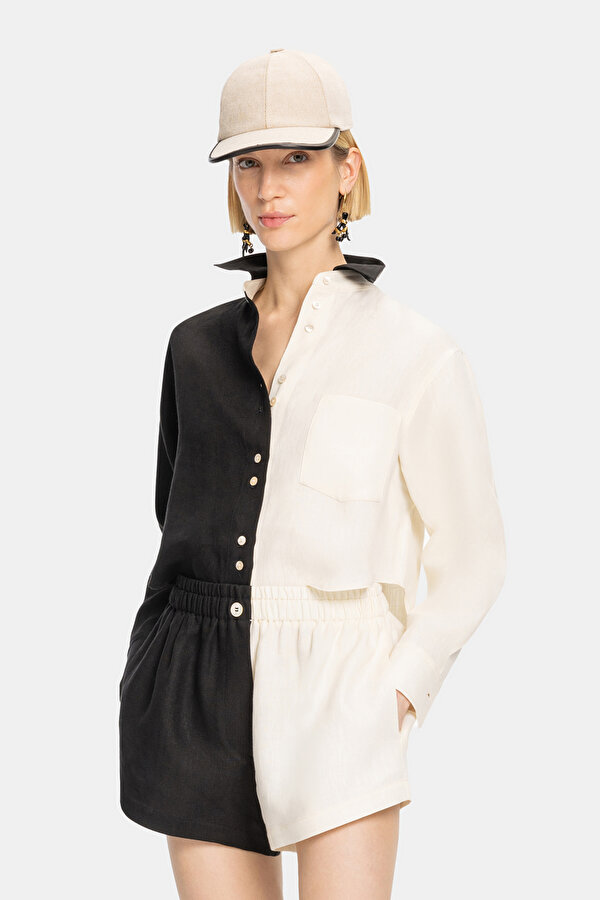 ECRU LONG SLEEVE SHIRT