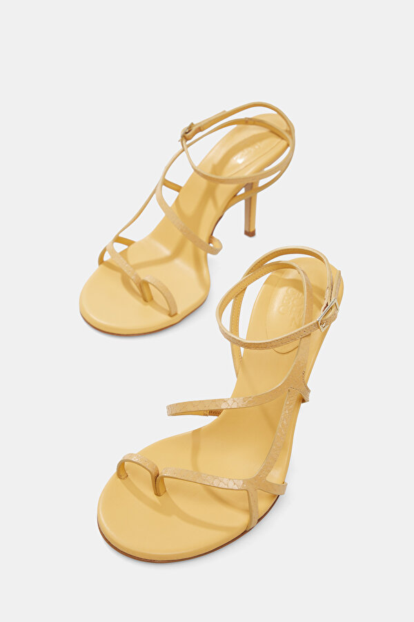 SAND LEATHER SHOE 6