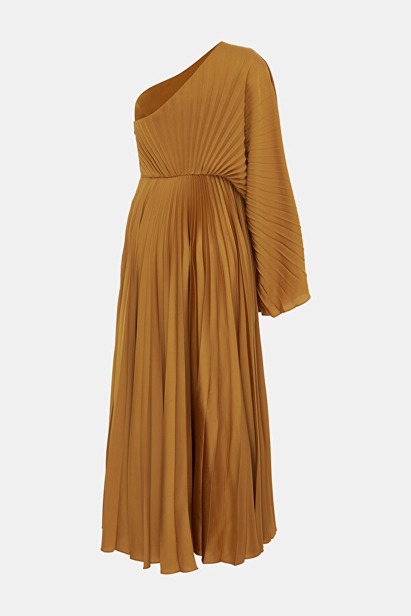 LIGHT BROWN MAXI DRESS 2