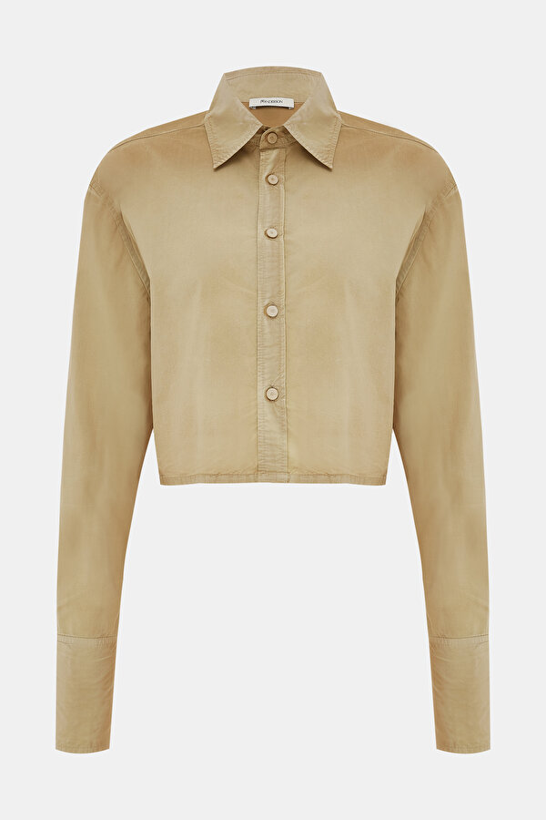 COMFORT LIGHT BROWN SHIRT