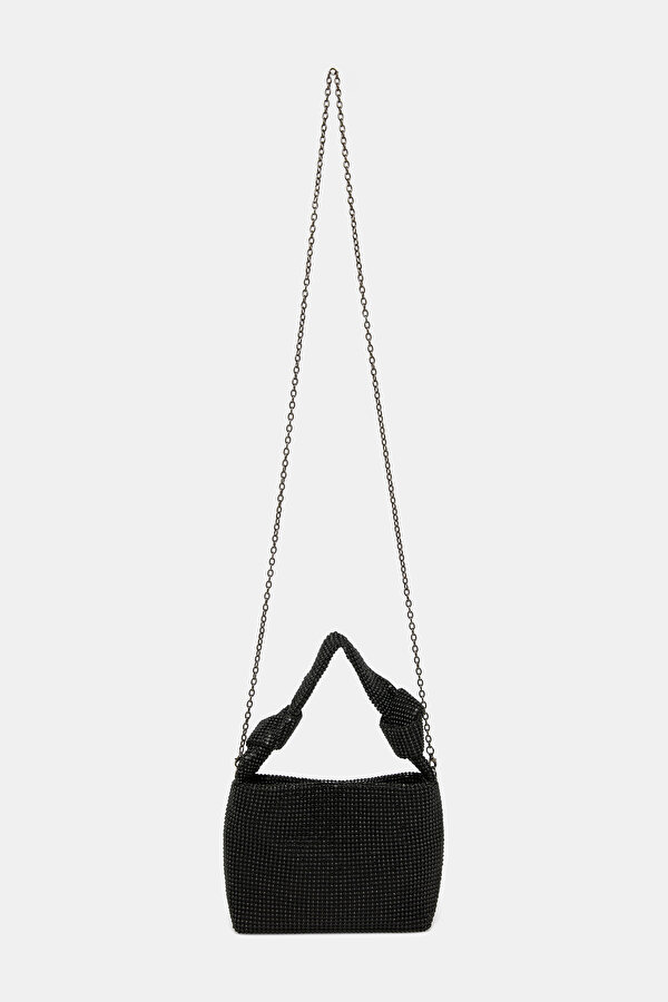 BLACK TEXTURED BAG 2