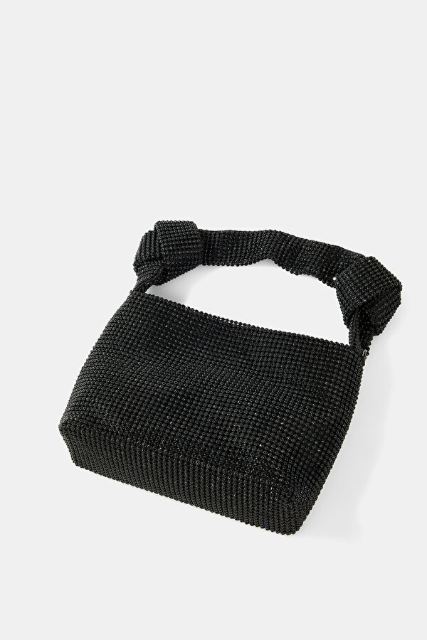 BLACK TEXTURED BAG 6