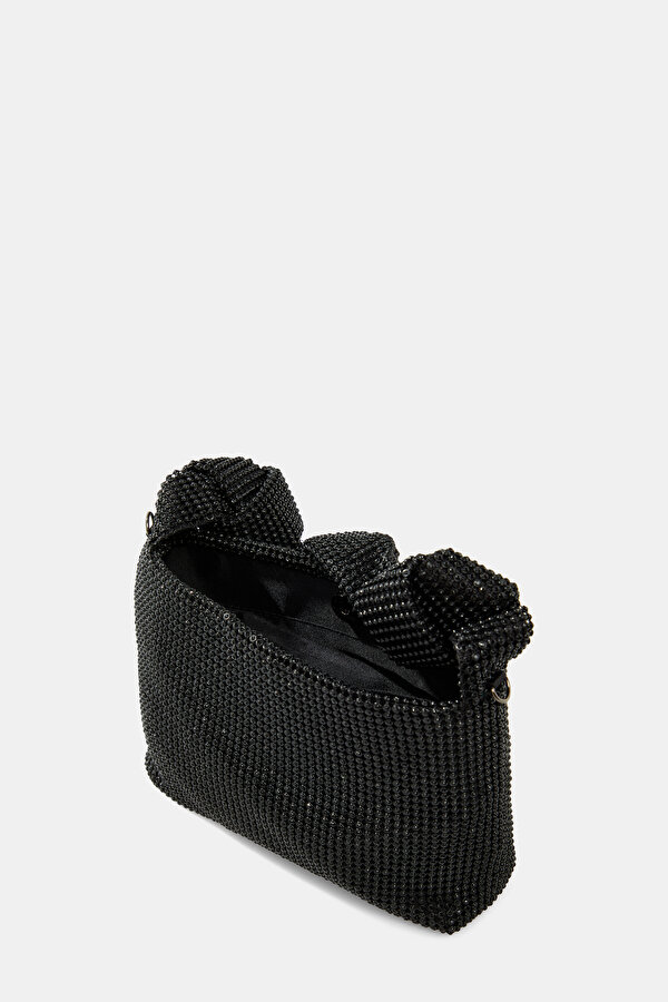 BLACK TEXTURED BAG 7