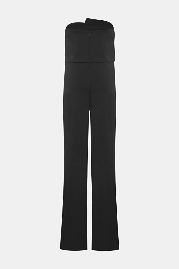 BLACK STRAPLESS SLEEVELESS JUMPSUIT 7