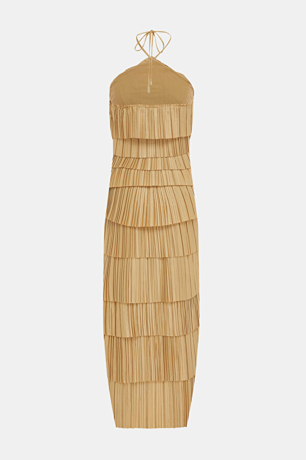 brown lace zara dress Remi Sleeveless Midi Dress Small
