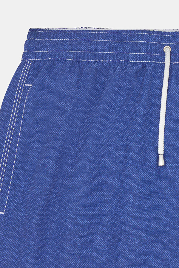NAVY BLUE ELASTIC SWIMSUIT 6