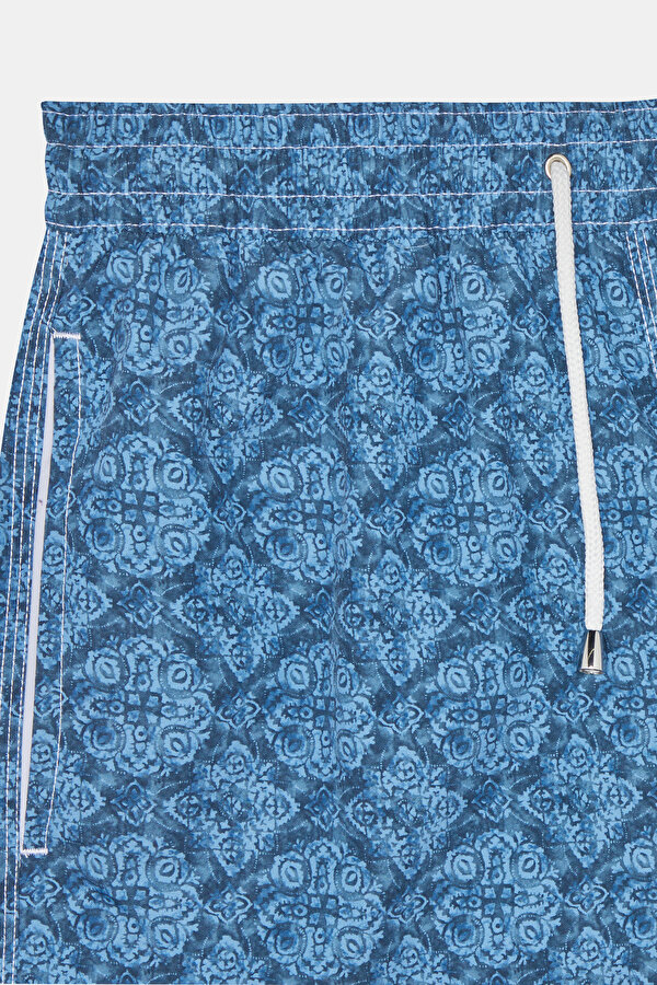 OIL GREEN MOTIF ELASTIC SWIMSUIT 7