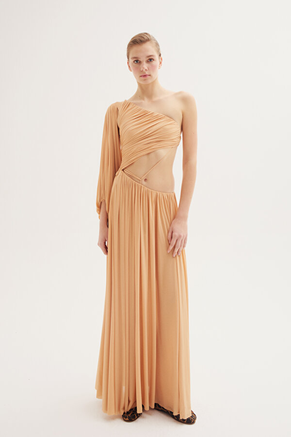 LIGHT PINK MIDI DRESS